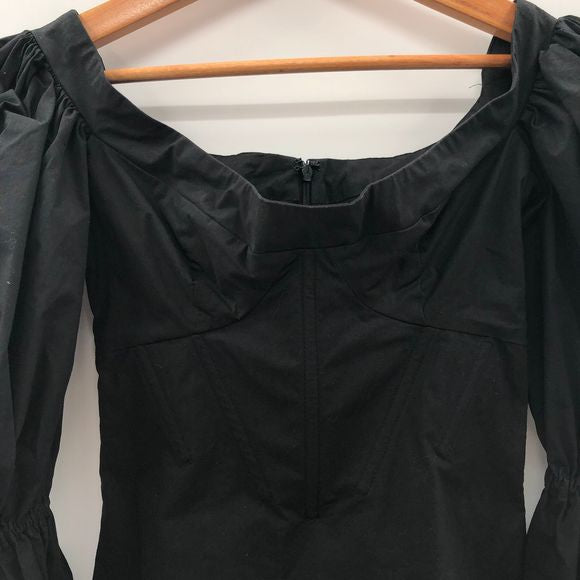 Natalie Rolt Kenzy Mini Dress in Black