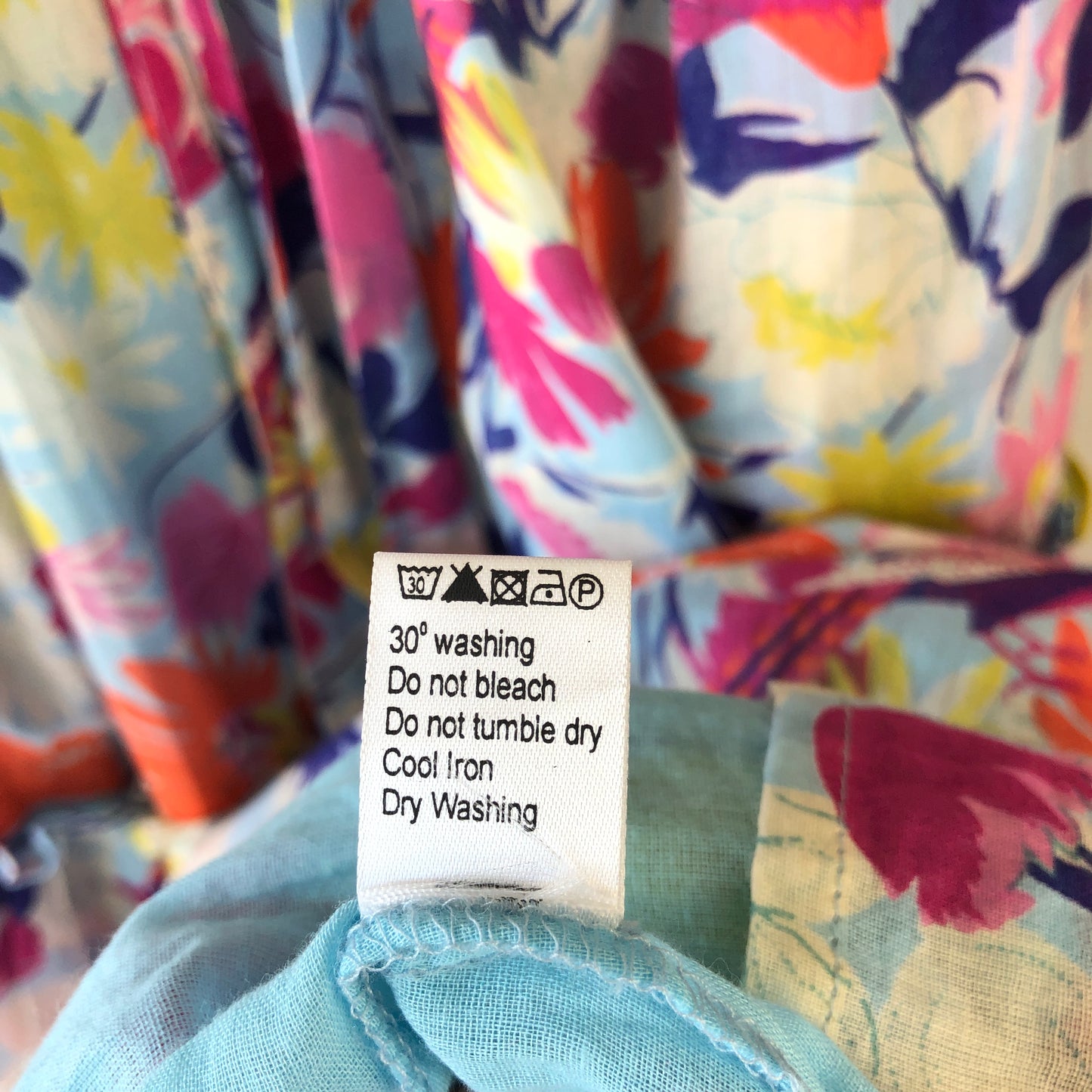 Banjanan Serafina Dress in Fiesta Sky Blue