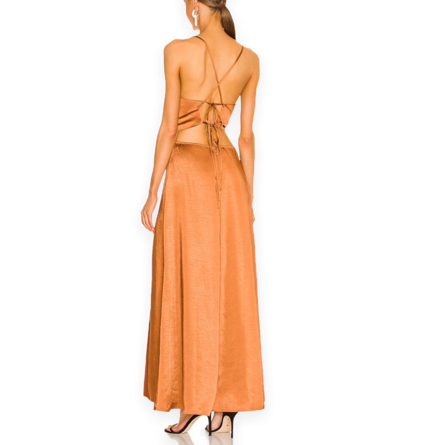 Aniston Dress in Hazelnut LPA Small