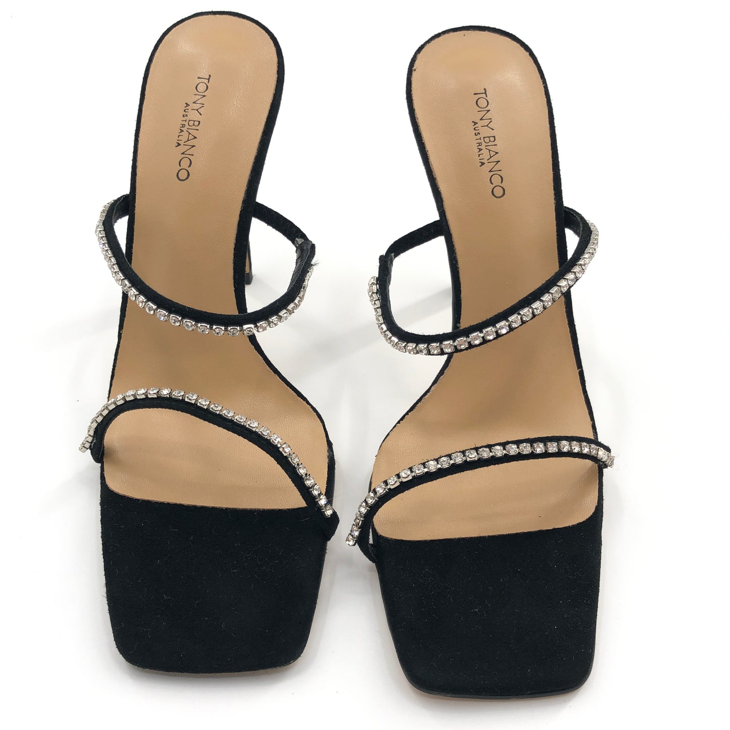 Tony Bianco Fletcher Mule in Black Suede 6