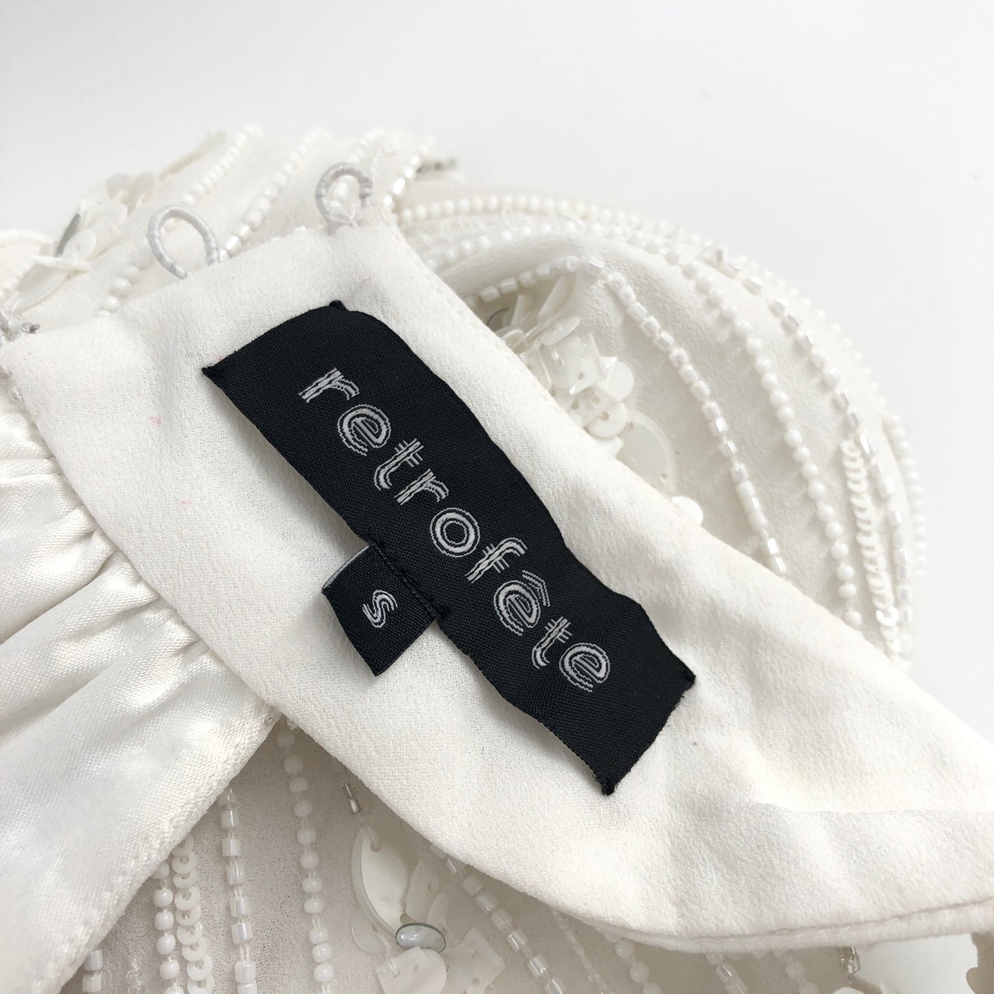 retrofete Prima Dress in White S