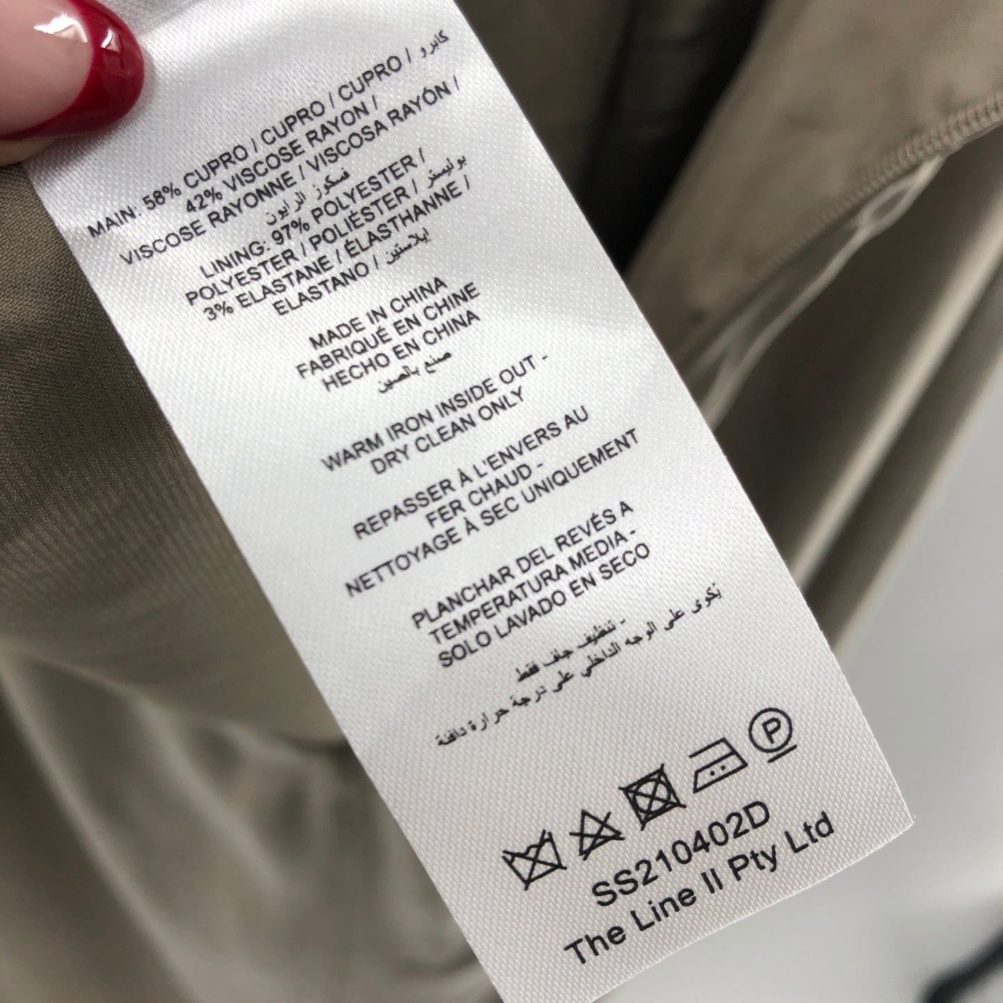 Significant Other Elaine Dress in Taupe