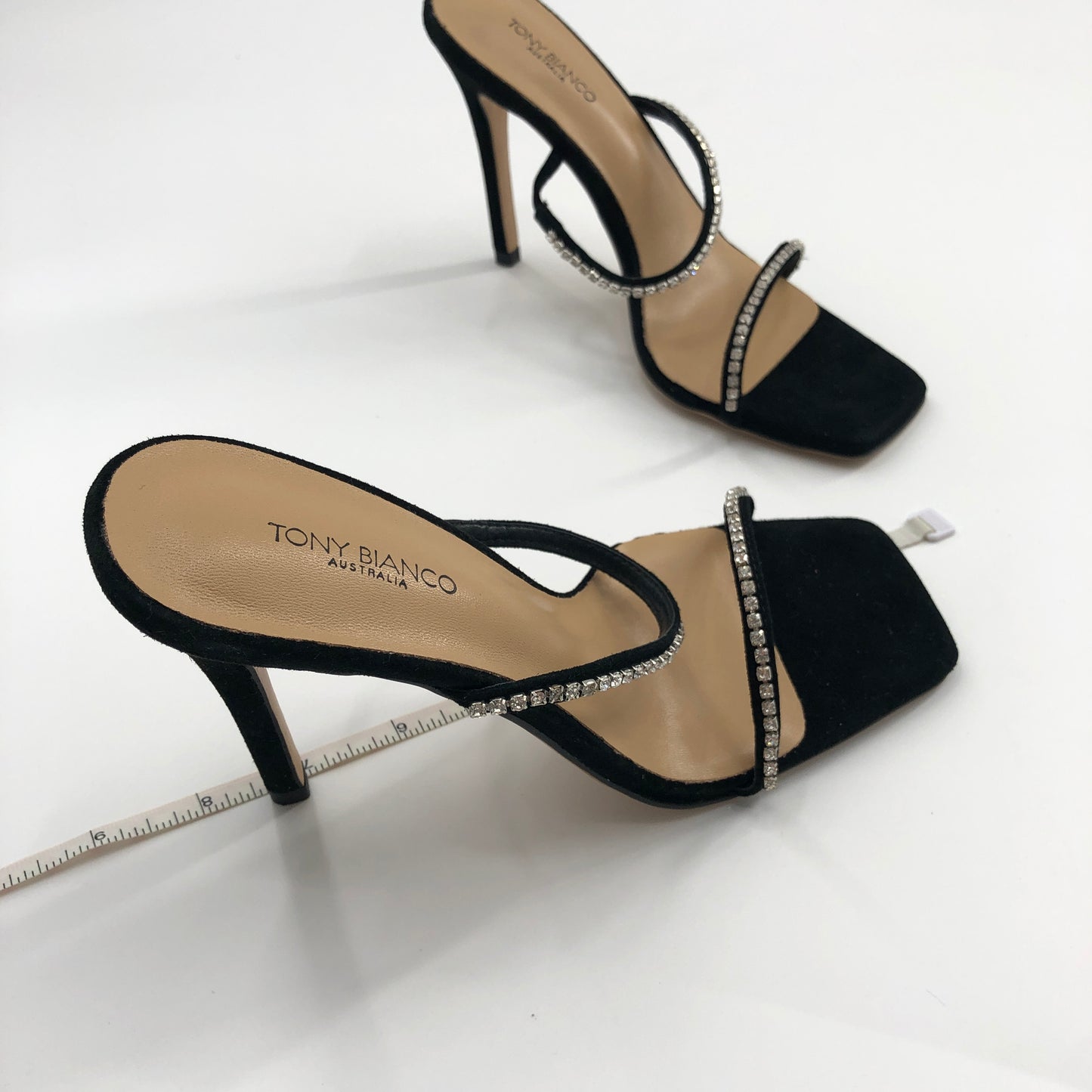 Tony Bianco Fletcher Mule in Black Suede 6