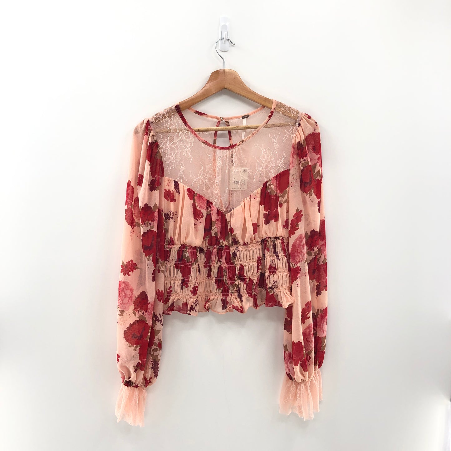 Free People Daphne Blouse In Romantic Combo