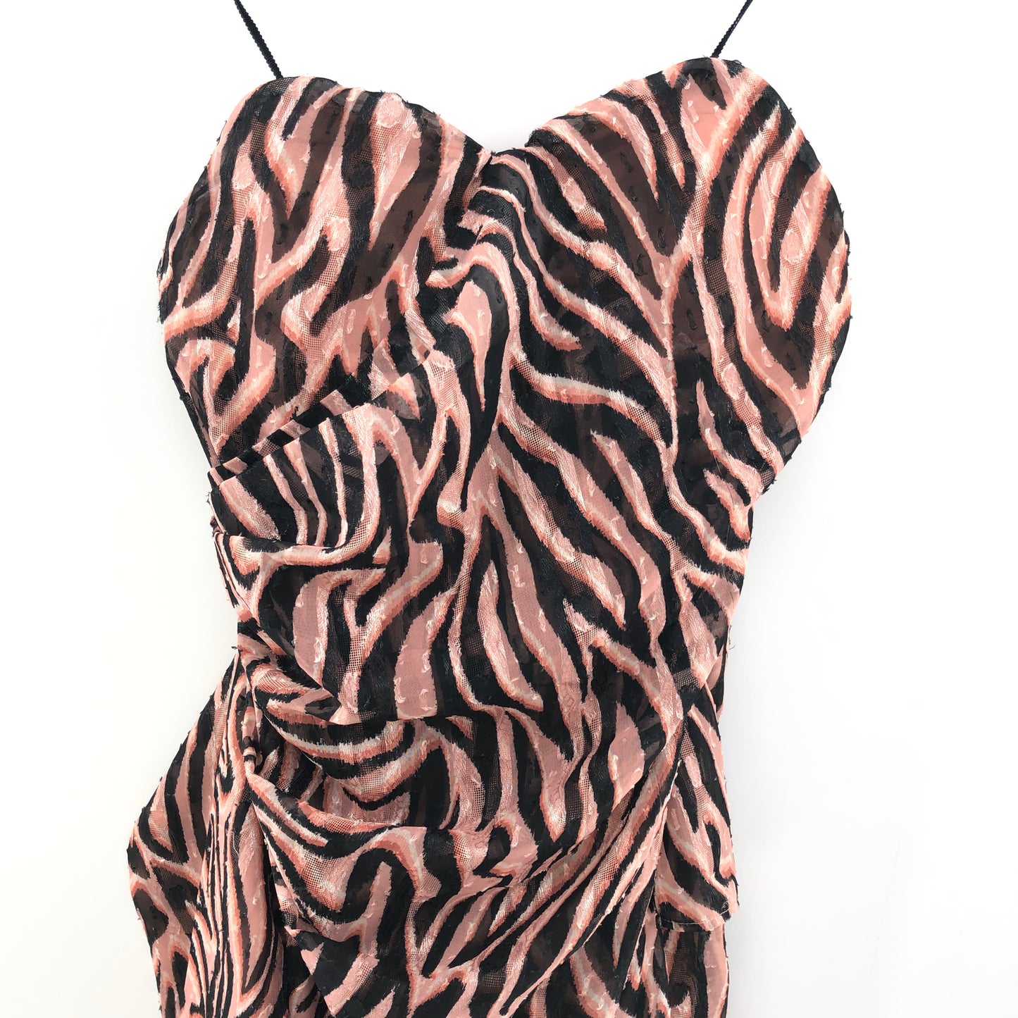 DUNDAS x REVOLVE Lana Mini Dress in Natural Zebra