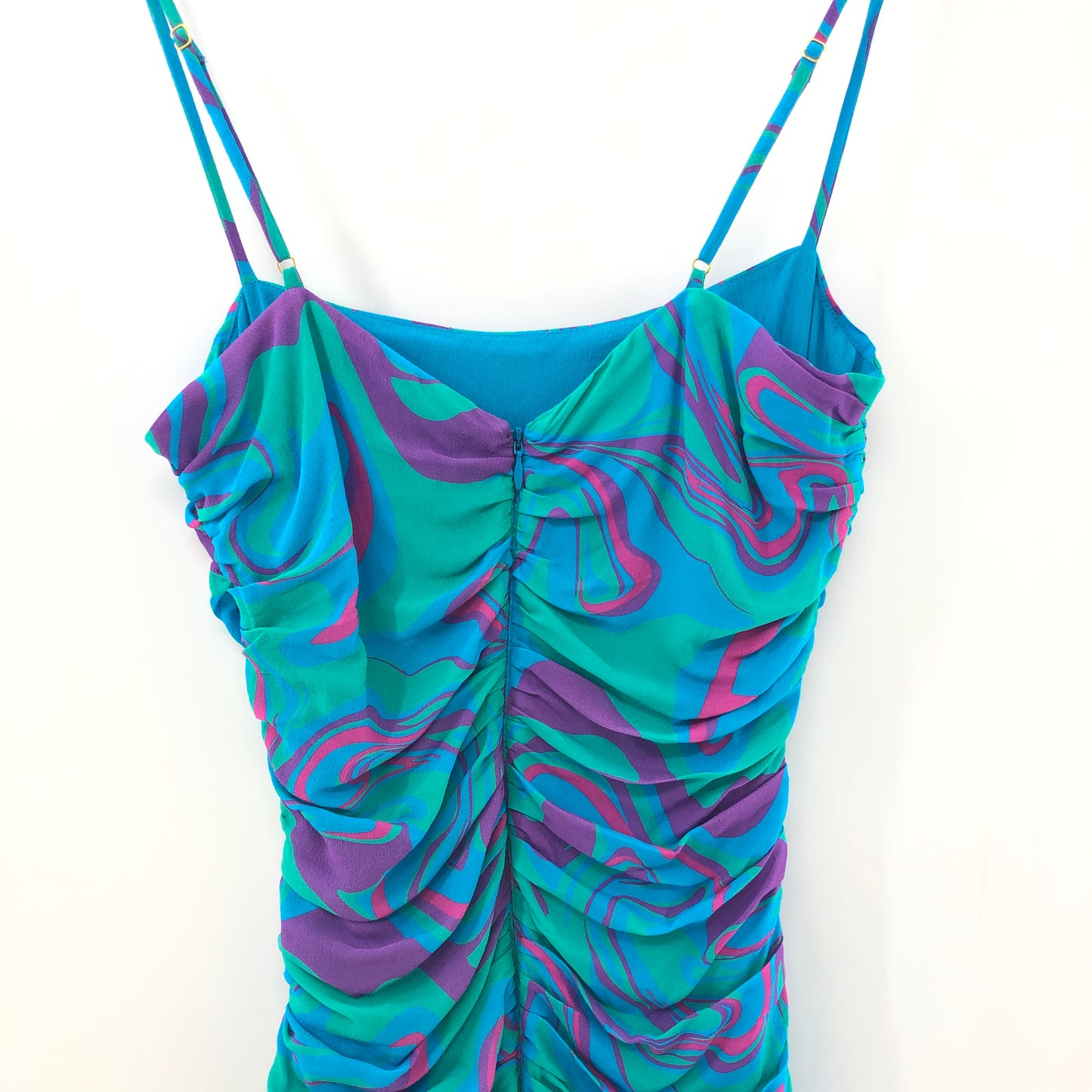 WeWoreWhat Ronnie Dress in Ocean Blue Multi