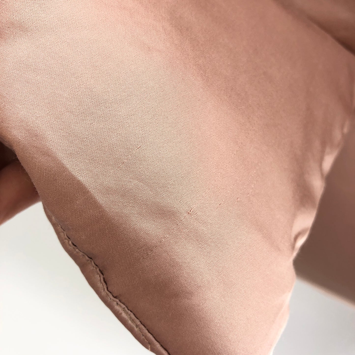 DUNDAS x REVOLVE Bride Audrey Puffer Jacket in Blush Upcycled / Repaired
