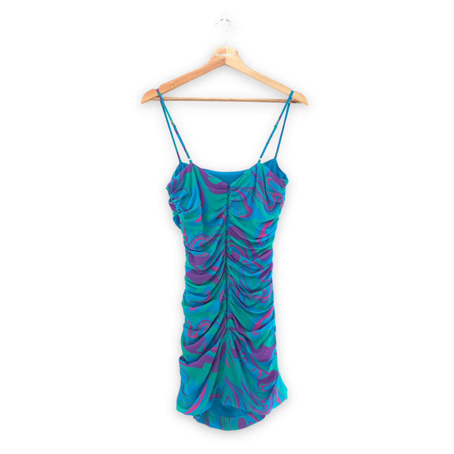 WeWoreWhat Ronnie Dress in Ocean Blue Multi