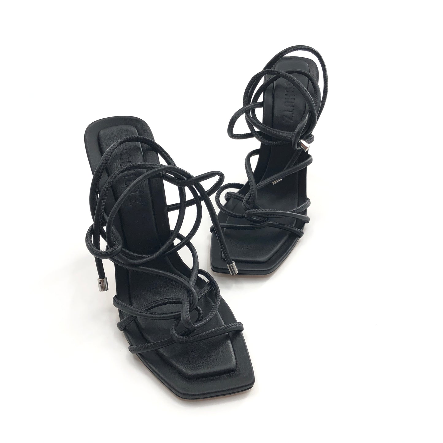 Schutz Toller Sandal in Black 8