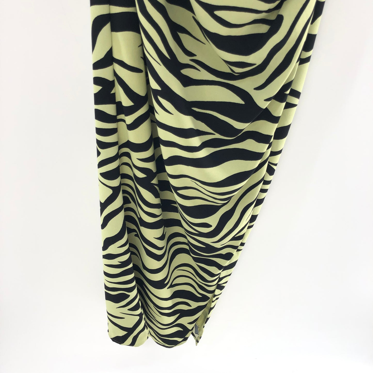 superdown Ivana Cut Out Maxi in Green Zebra