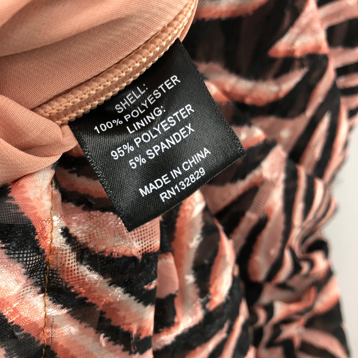 DUNDAS x REVOLVE Lana Mini Dress in Natural Zebra