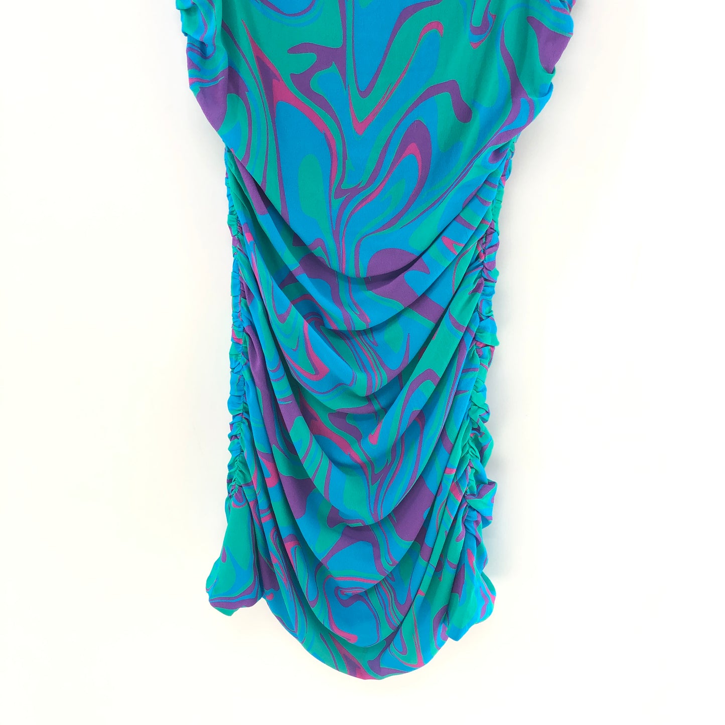 WeWoreWhat Ronnie Dress in Ocean Blue Multi