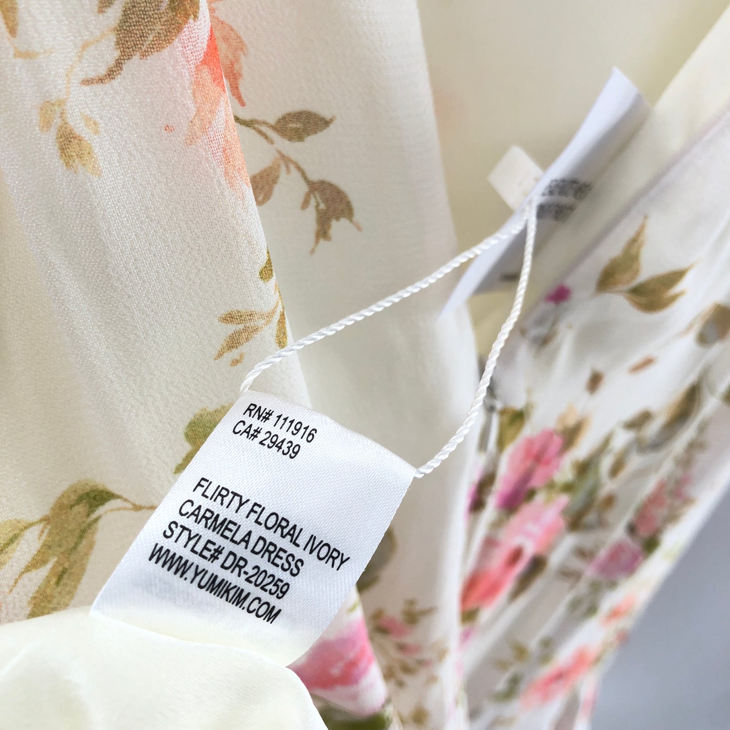 Yumi Kim Carmela Dress in Flirty Floral Ivory