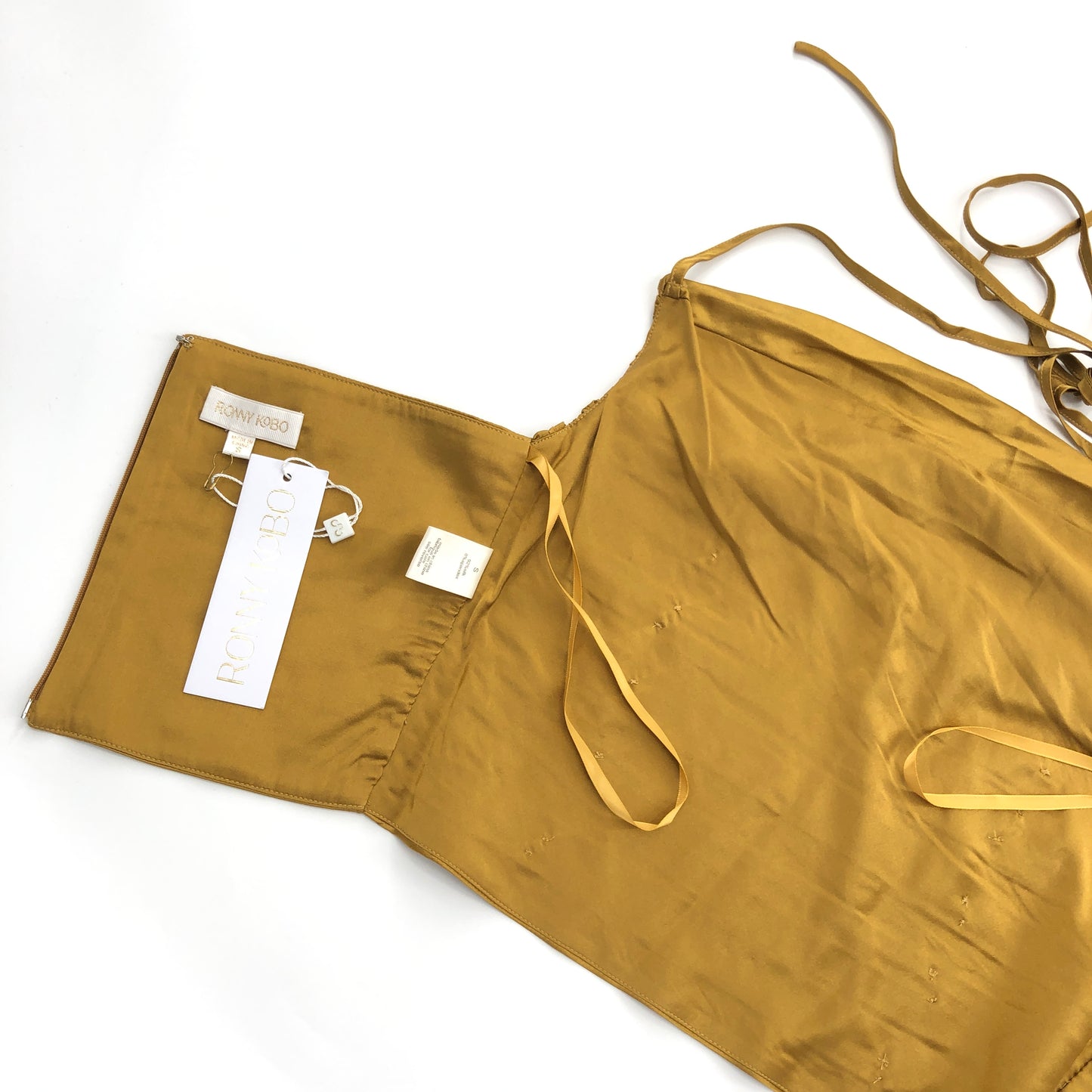 Ronny Kobo Leilani Top in Brass