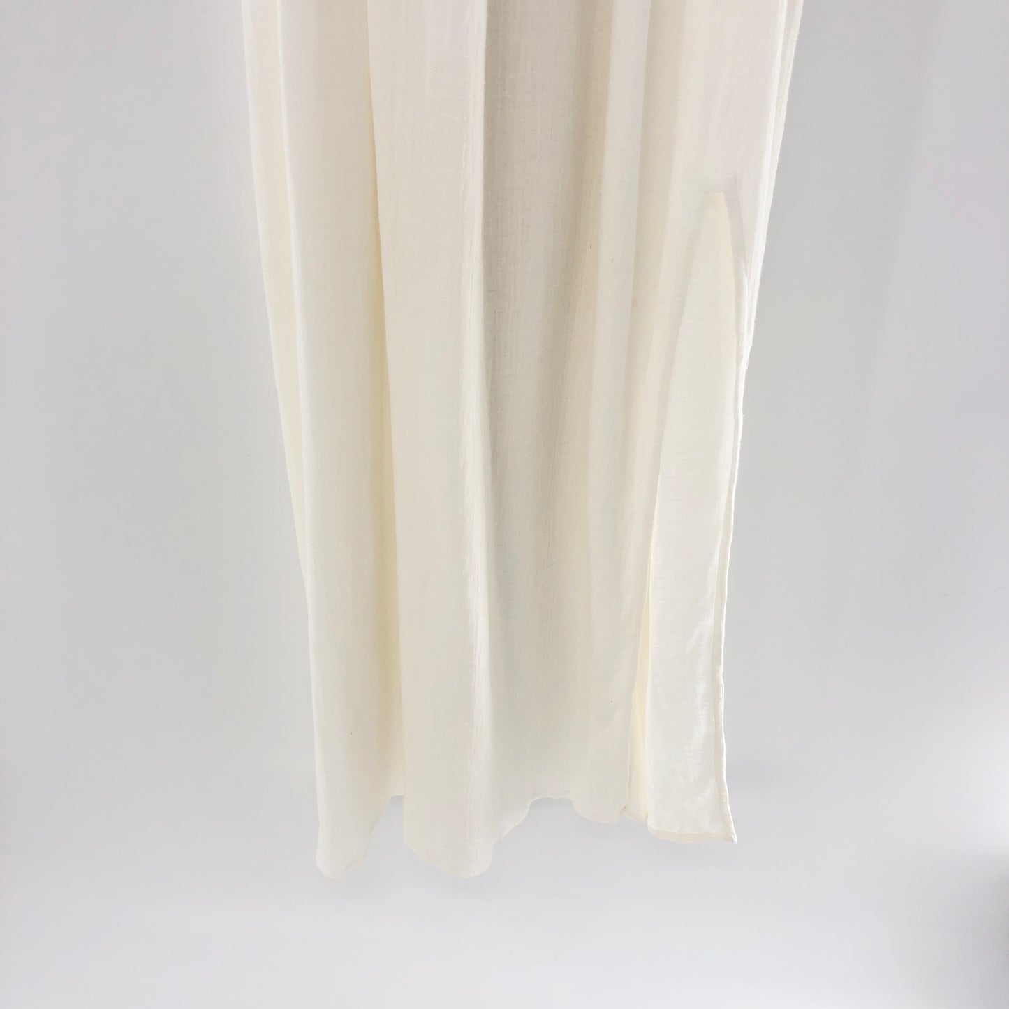 Sundress Poly Dress in Tulum White & Mix Red Embroideries