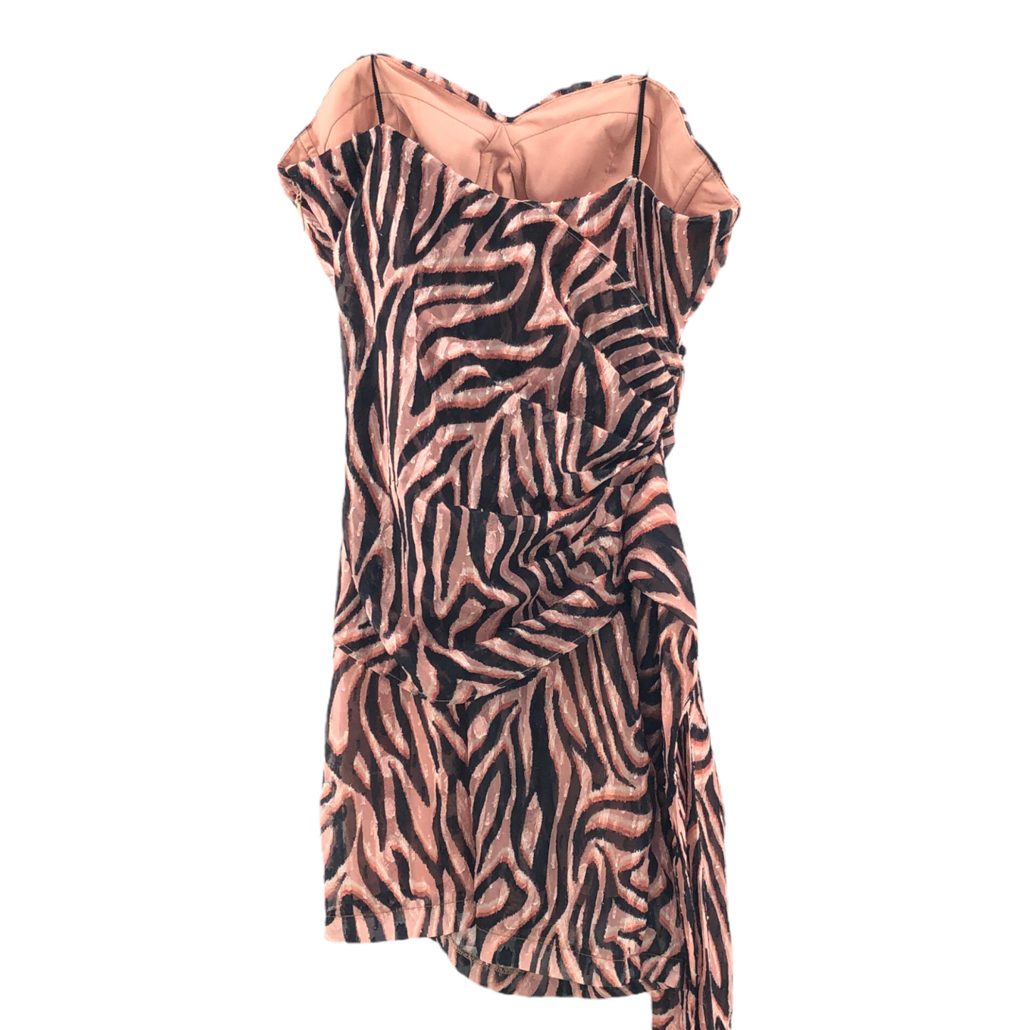 DUNDAS x REVOLVE Lana Mini Dress in Natural Zebra