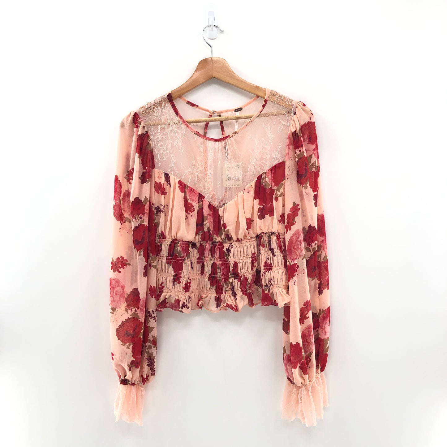 Free People Daphne Blouse In Romantic Combo