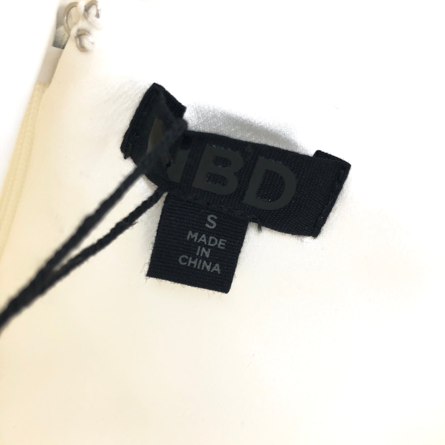 NBD Vanity Mini Dress in White Small
