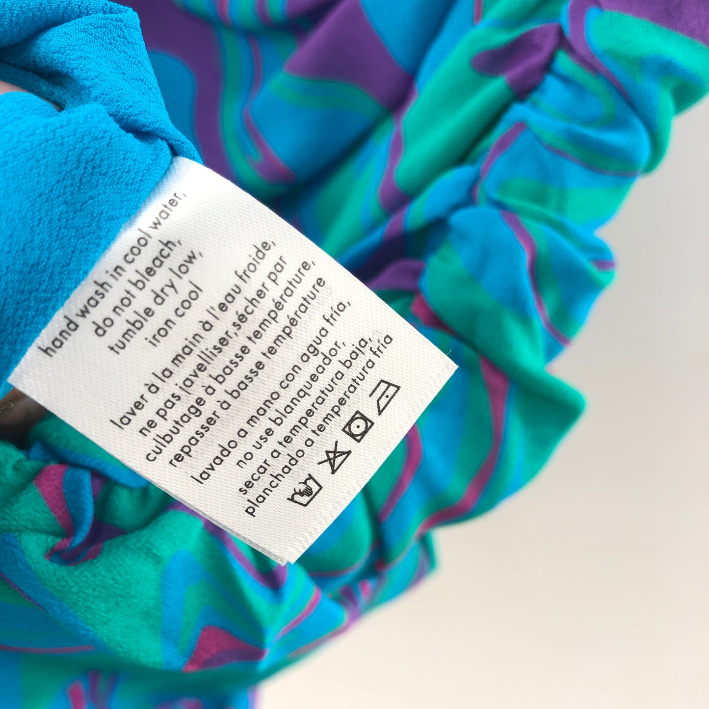 WeWoreWhat Ronnie Dress in Ocean Blue Multi