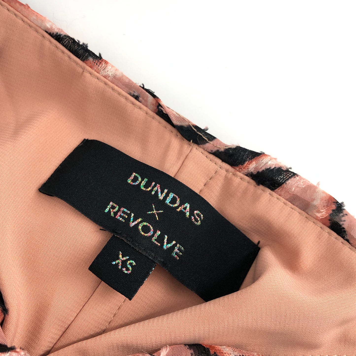 DUNDAS x REVOLVE Lana Mini Dress in Natural Zebra