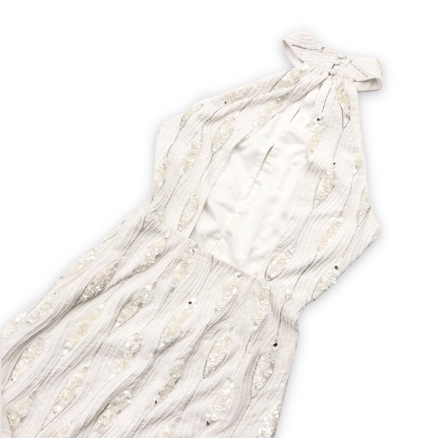 retrofete Prima Dress in White XS