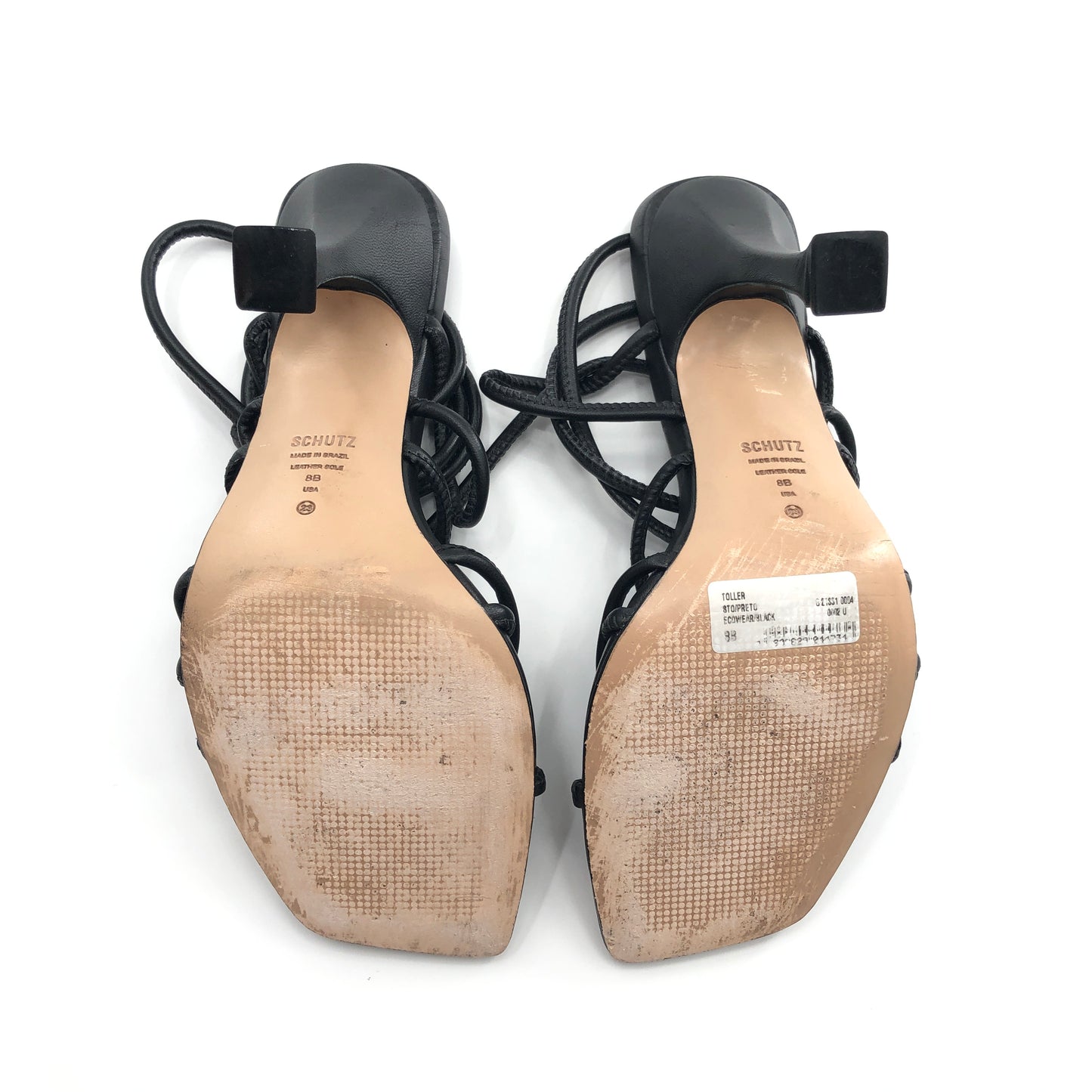 Schutz Toller Sandal in Black 8