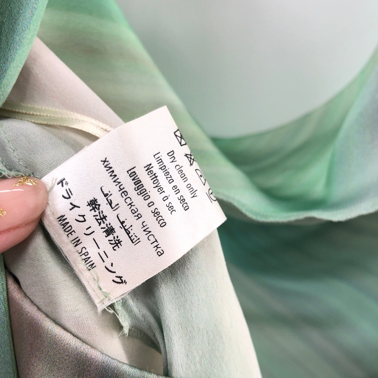 Silk Roads by Adriana Iglesias Esther Dress in Space Silk