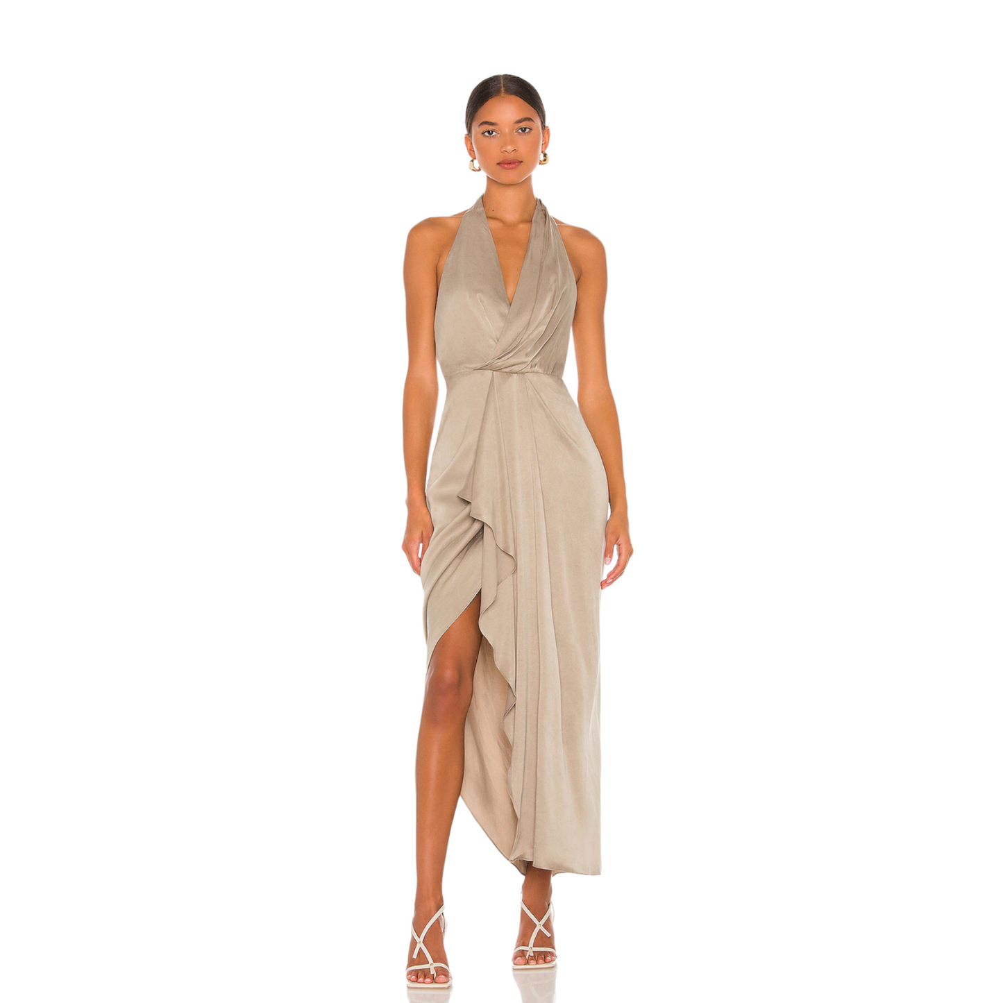 Significant Other Elaine Dress in Taupe