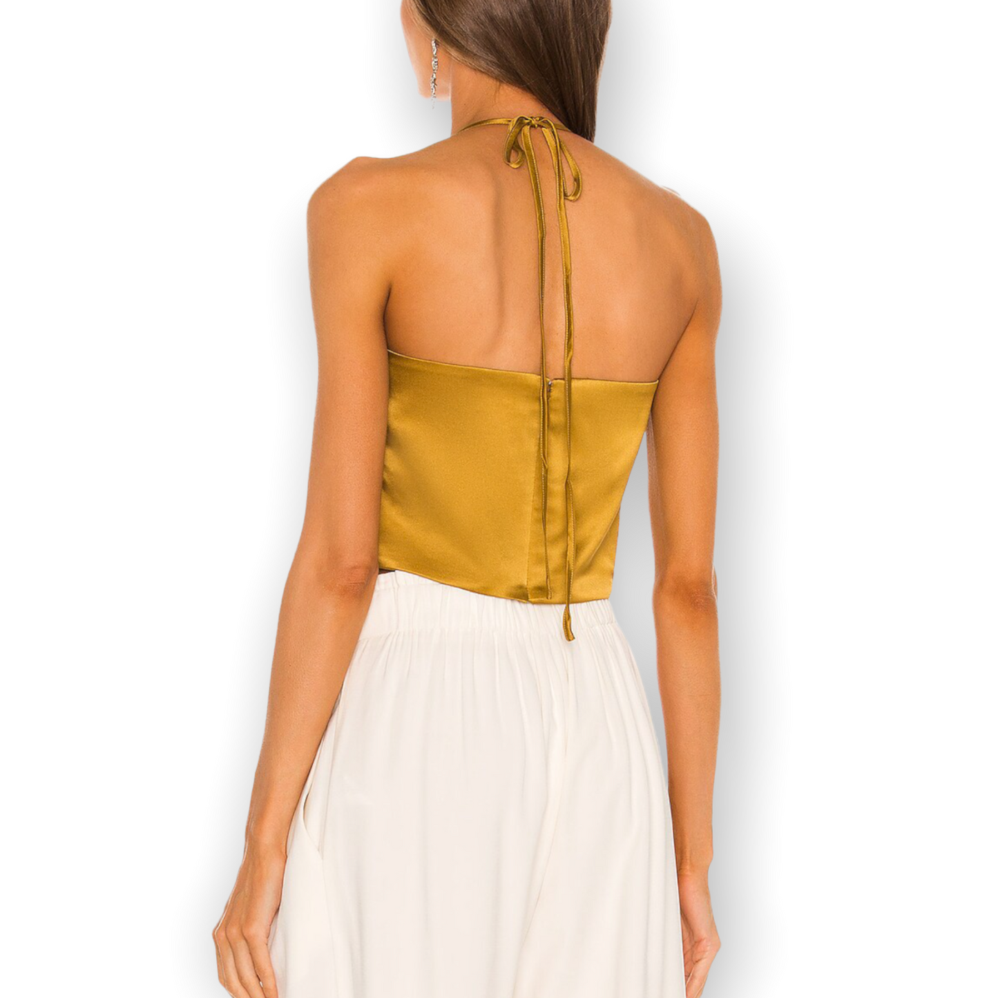 Ronny Kobo Leilani Top in Brass