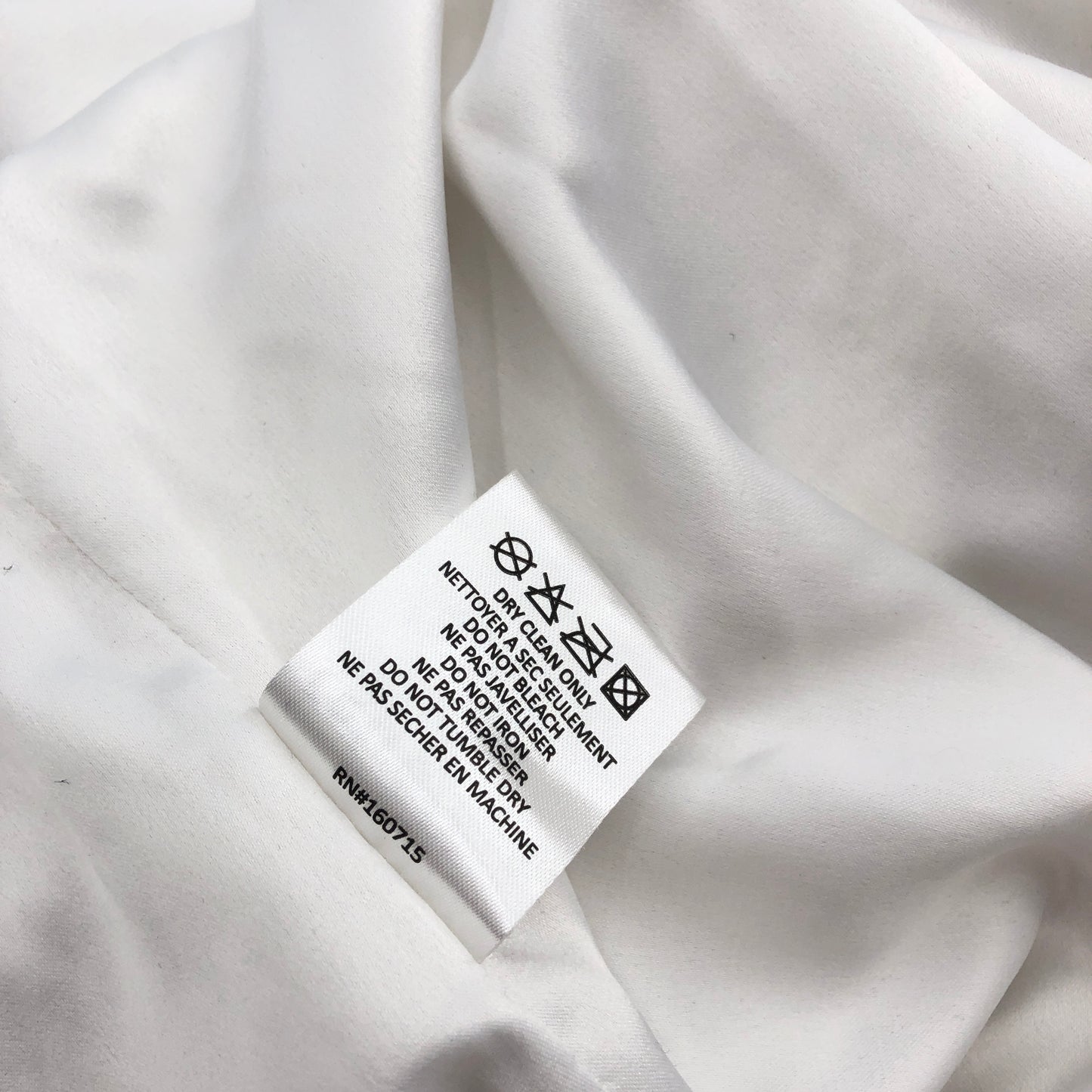 retrofete Prima Dress in White XS