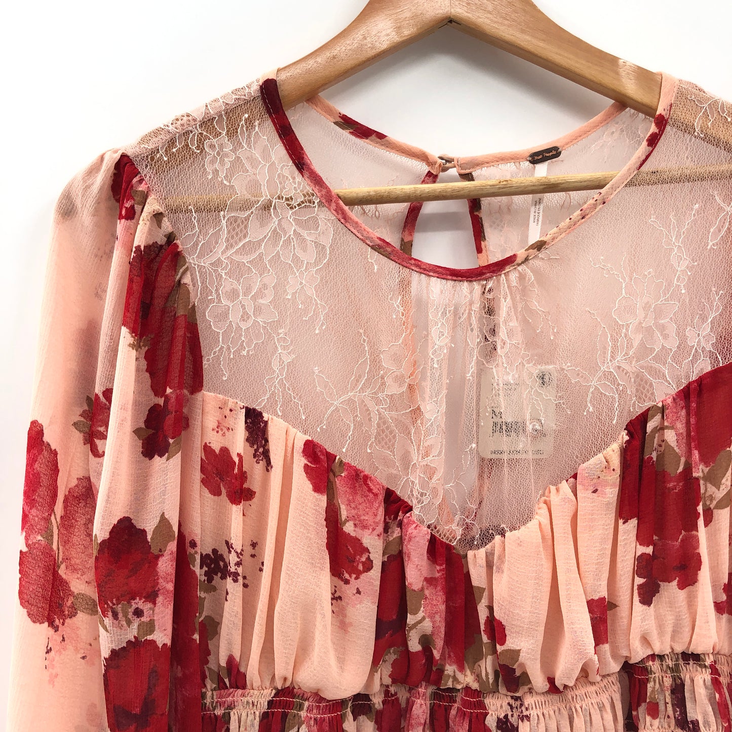 Free People Daphne Blouse In Romantic Combo