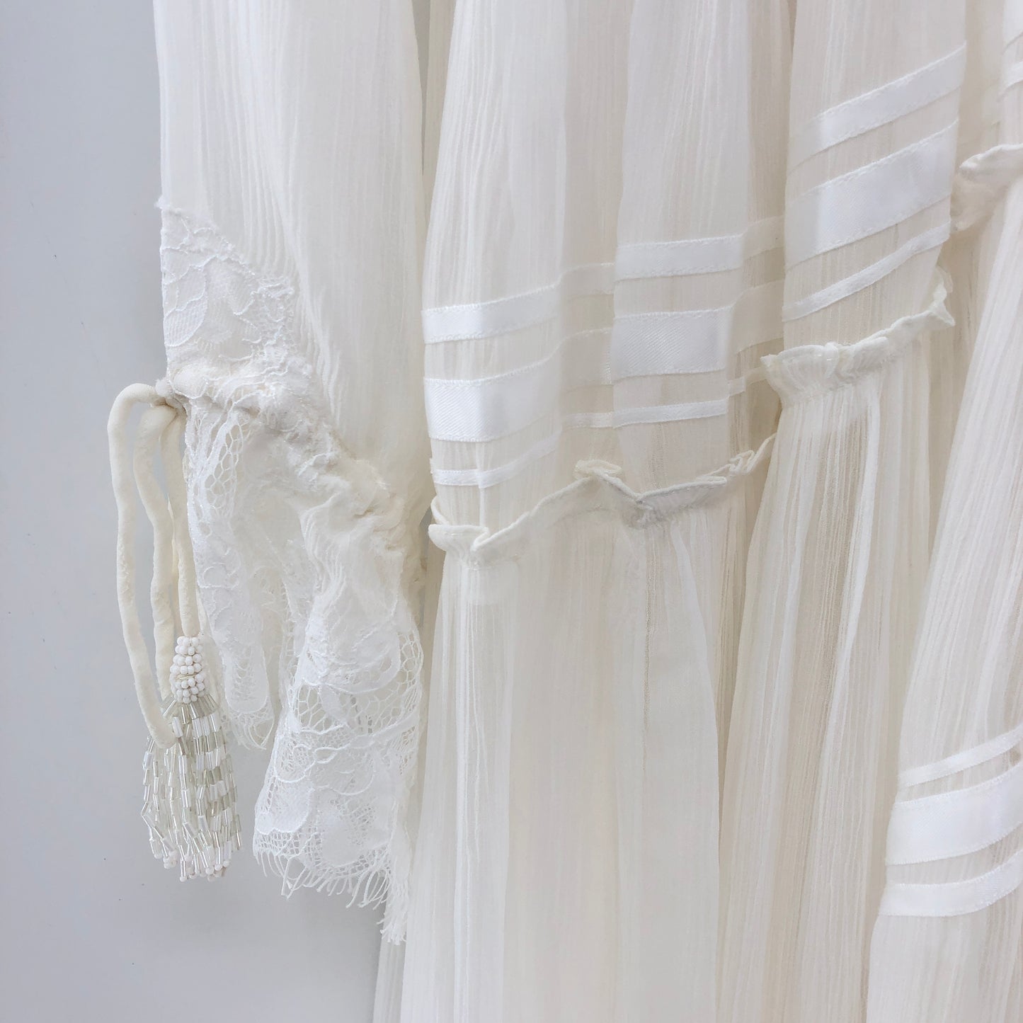 ROCOCO SAND High Low Long Dress in White