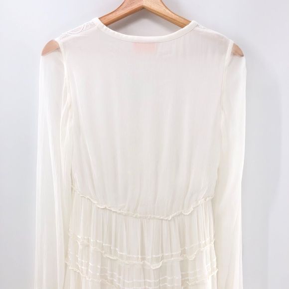 ROCOCO SAND High Low Long Dress in White