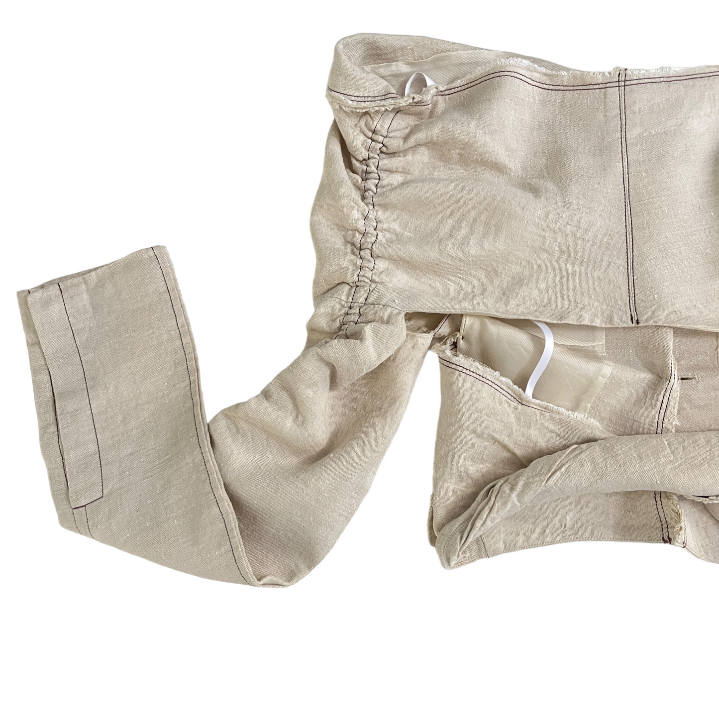 JACQUEMUS La Veste Camargue in Light Beige 6
