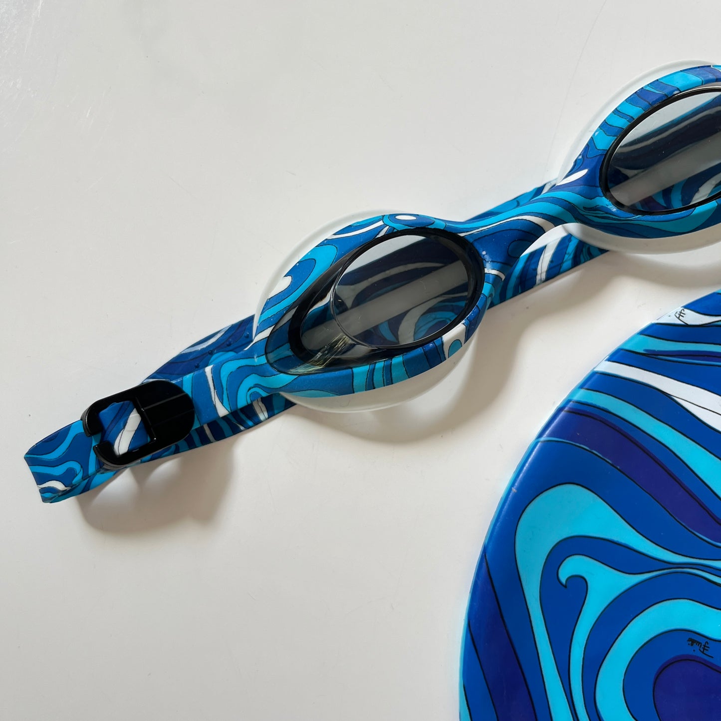 Emilio Pucci Swimming Set in Blue
