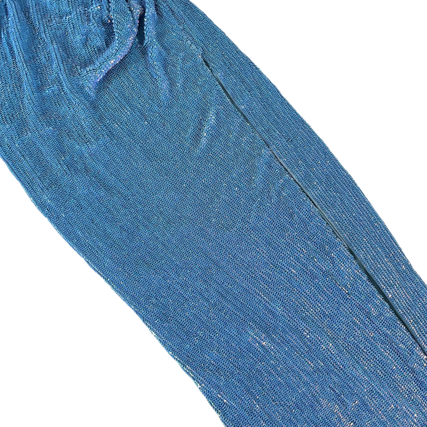 retrofete Katya Dress in Blue Rainbow