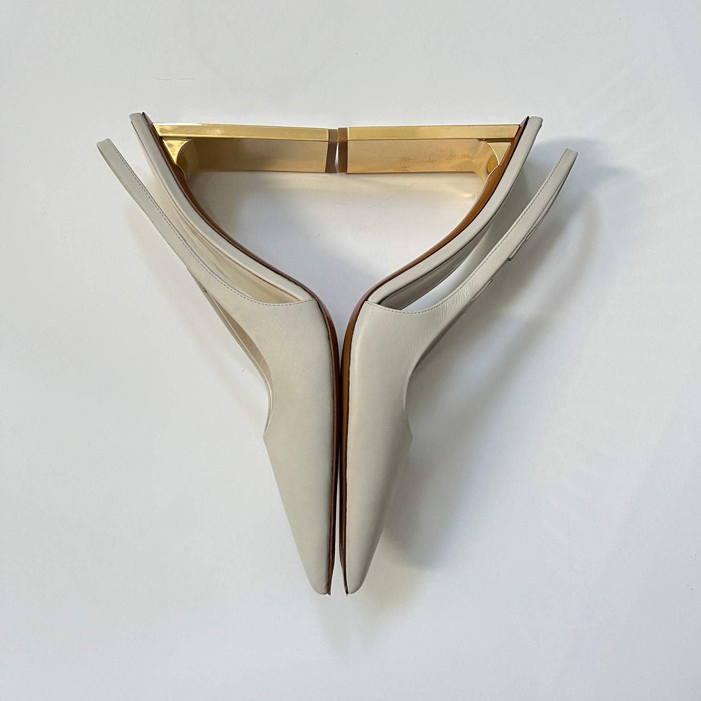 Arielle Baron Omen 95 Heel in Cream