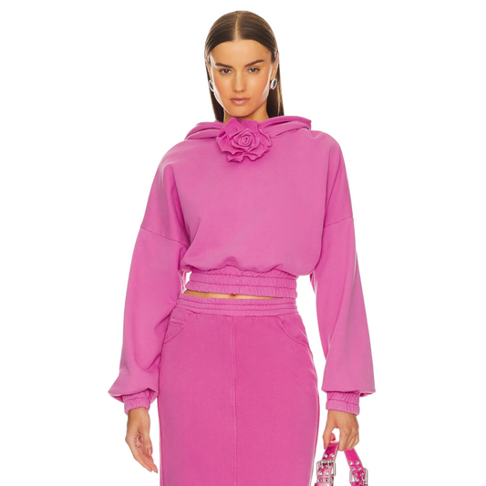 GIUSEPPE DI MORABITO Sweatshirt With Rose