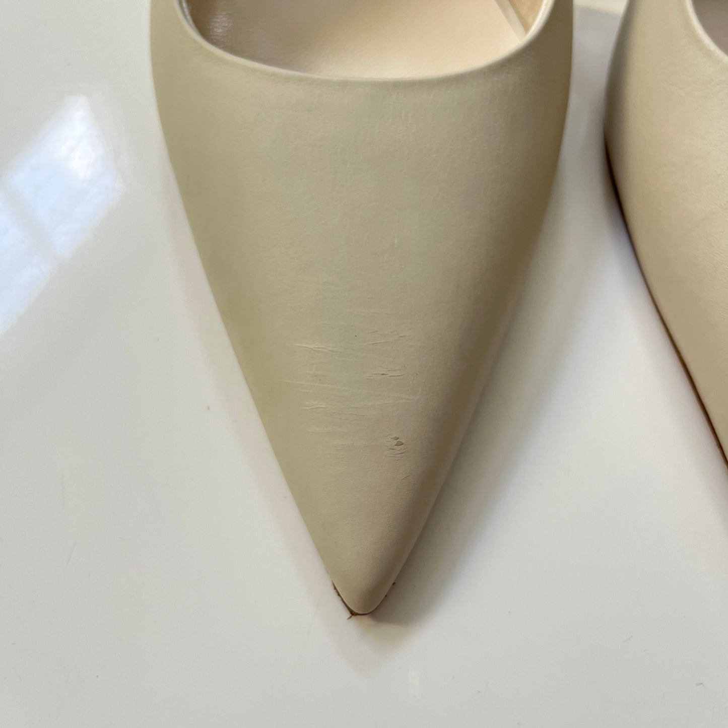 Arielle Baron Omen 95 Heel in Cream