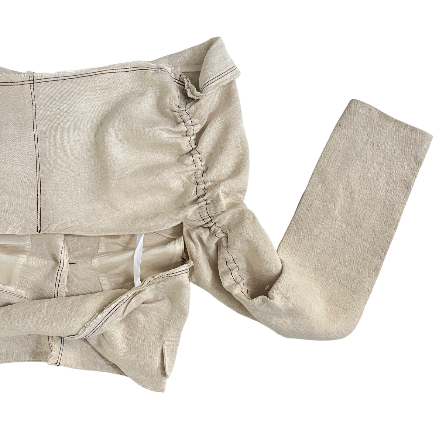 JACQUEMUS La Veste Camargue in Light Beige 6