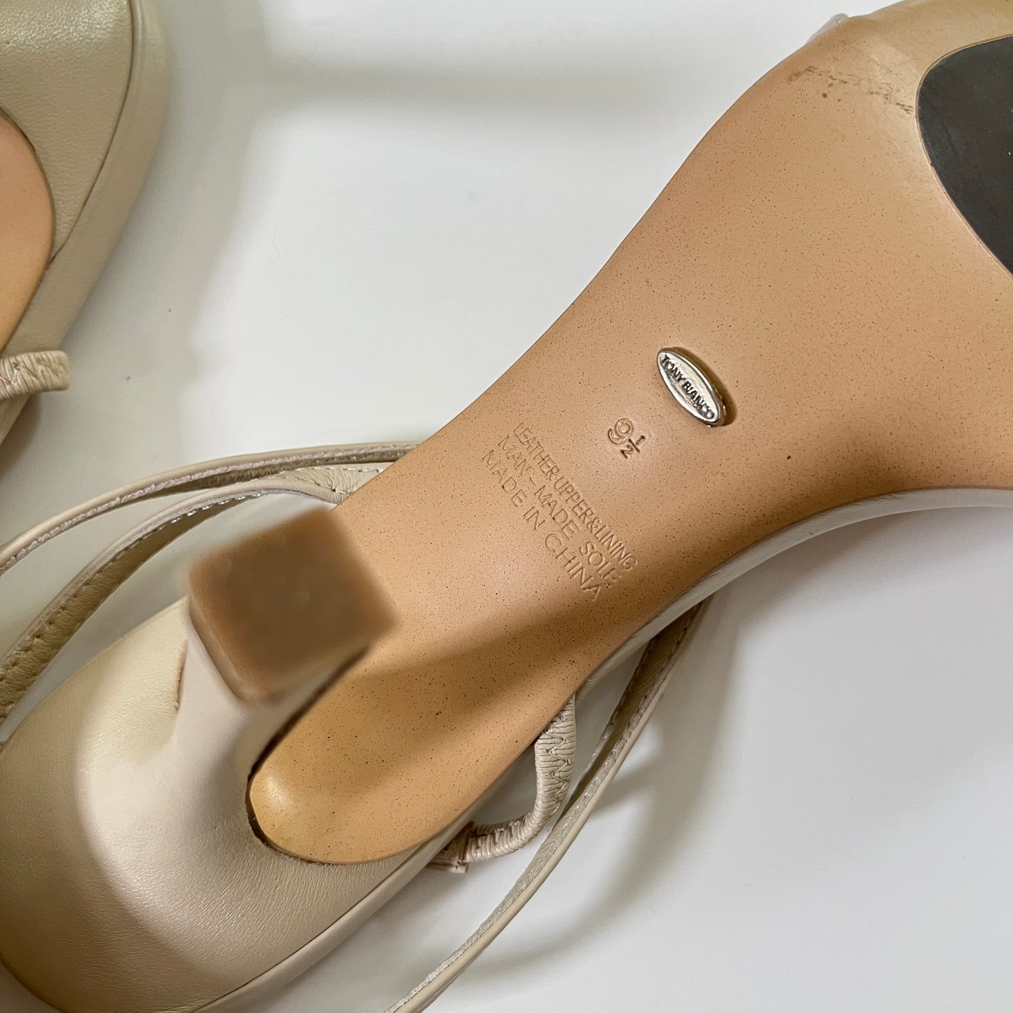 Tony Bianco Lilly Sandal in Vanilla
