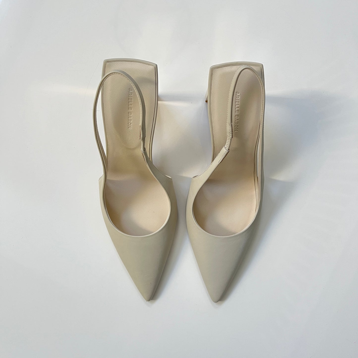 Arielle Baron Omen 95 Heel in Cream