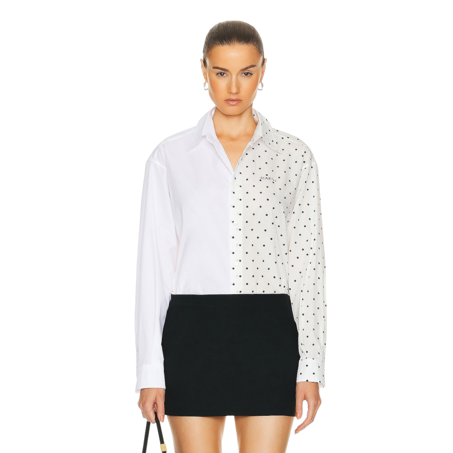 Marni Long Sleeve Top in Lily White Small