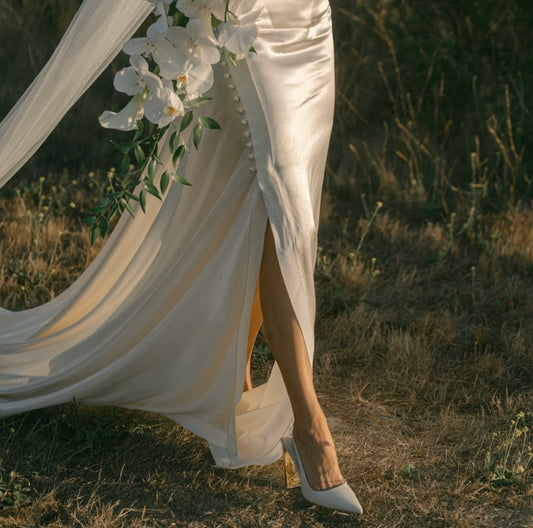 Arielle Baron Omen 95 Heel in Cream