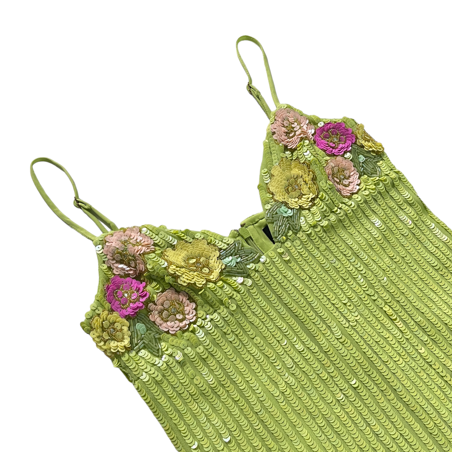 MAJORELLE Cal Embellished Mini Dress in Lime Green Revaia MAJORELLE Cal Embellished Mini Dress in Lime Green Revaia