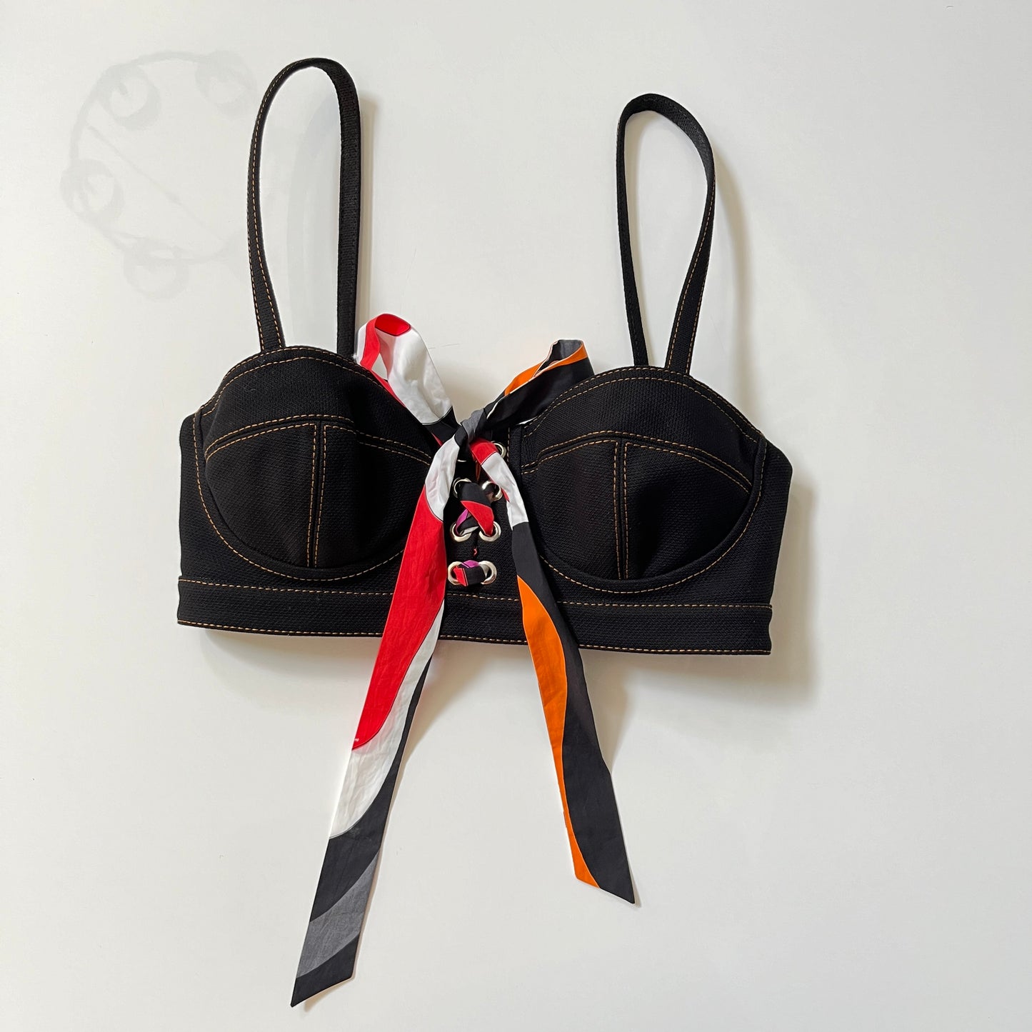 Emilio Pucci Bra Top in Nero