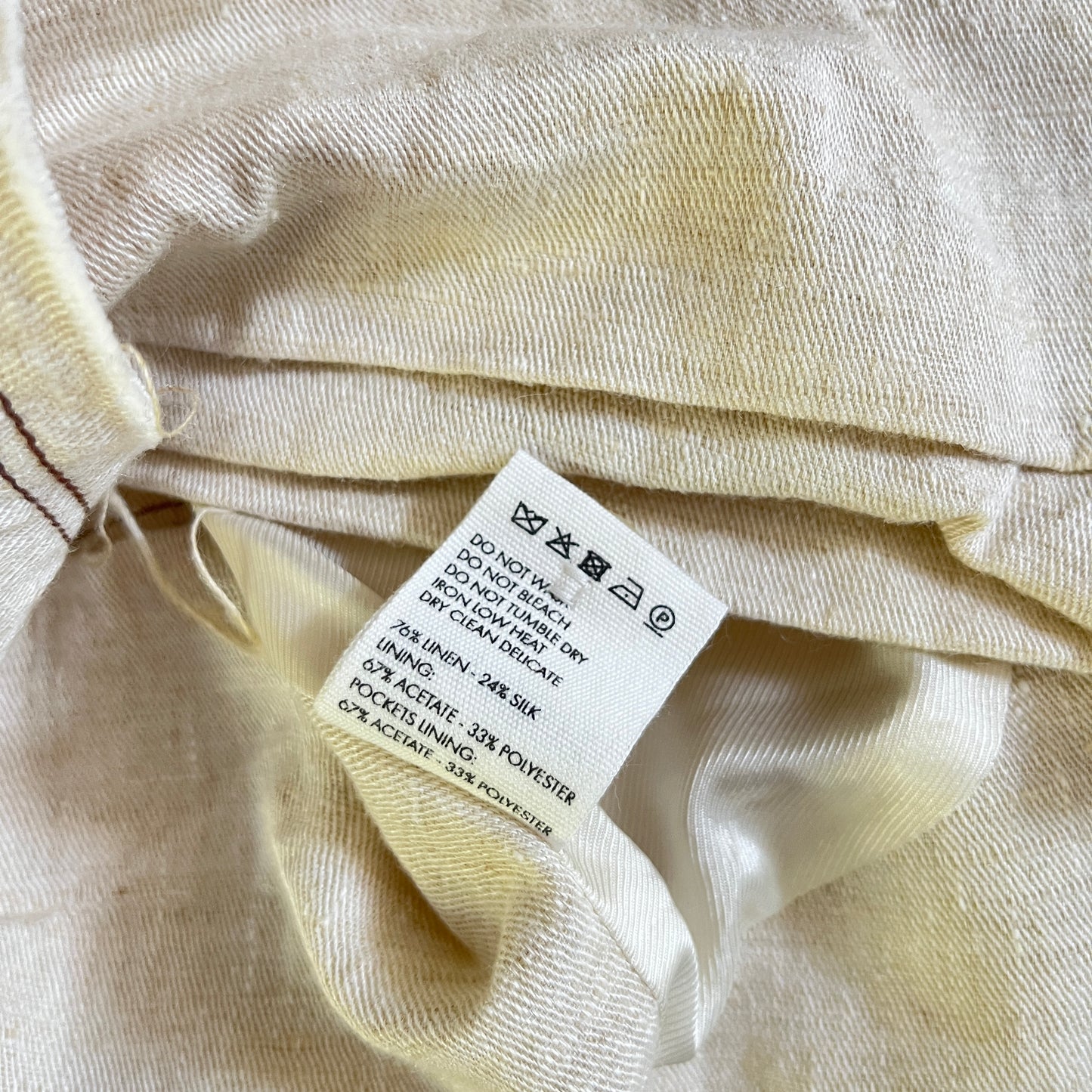 JACQUEMUS La Veste Camargue in Light Beige