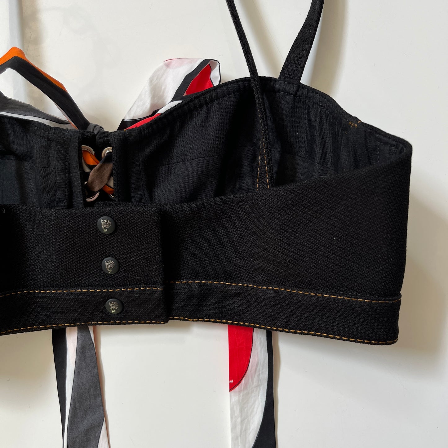 Emilio Pucci Bra Top in Nero