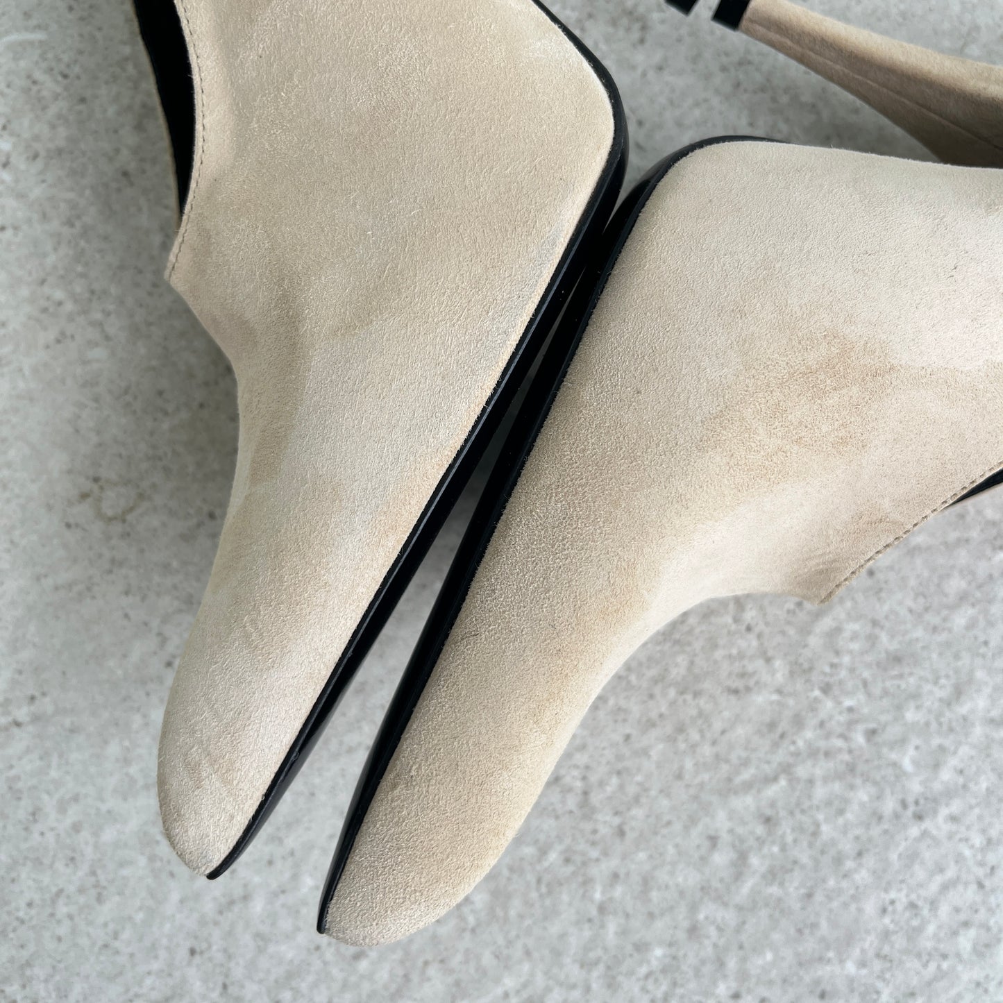 Saint Laurent Nico Pump in Cream