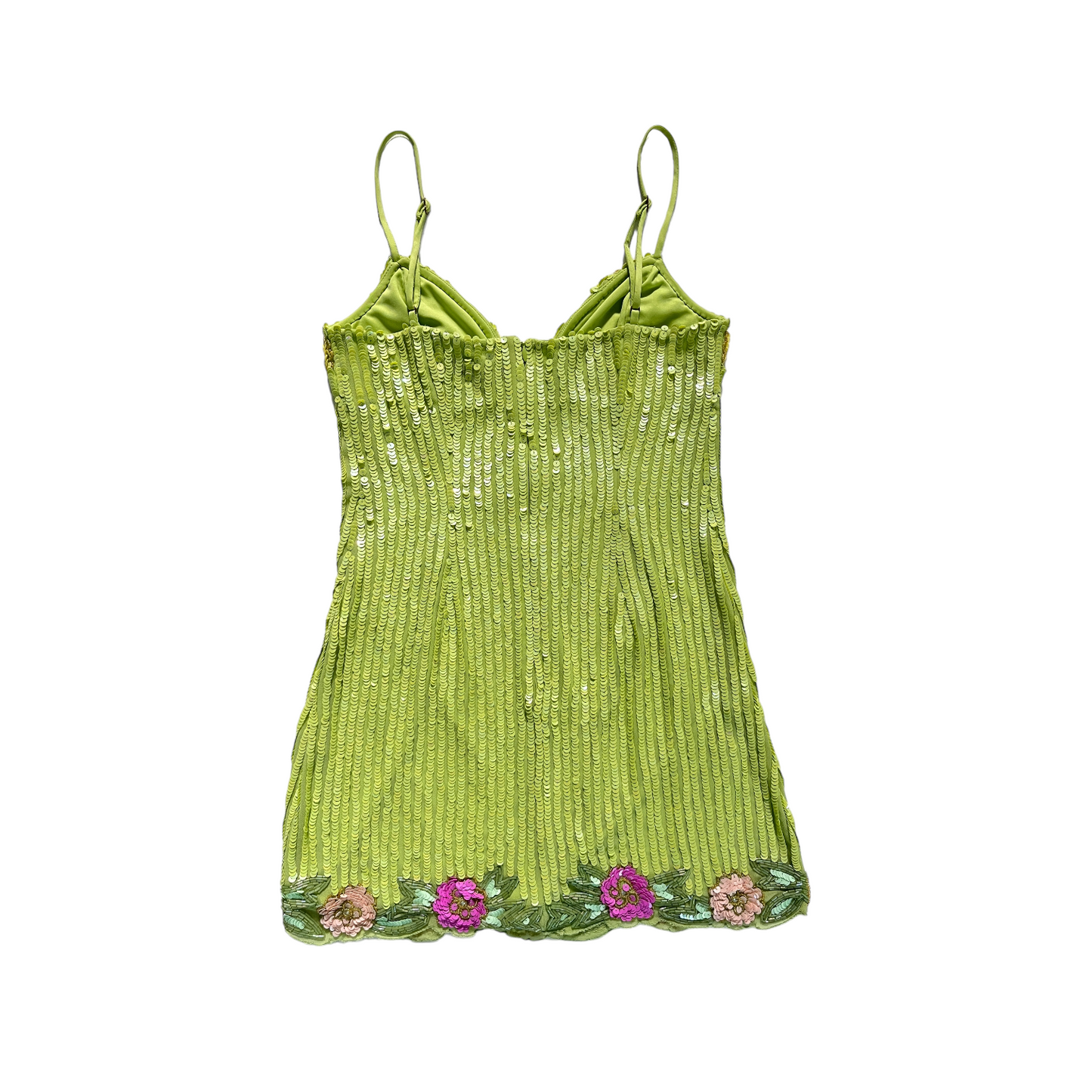 MAJORELLE Cal Embellished Mini Dress in Lime Green Revaia MAJORELLE Cal Embellished Mini Dress in Lime Green Revaia